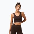 Sportmelltartó Sweaty Betty Stamina Seamless Scoop espresso brown