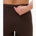 Női edzőleggingsek Sweaty Betty Power Workout 7/8 espresso brown 7