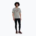 Férfi futó póló Saucony Stopwatch light grey heather 2