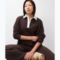 Női pulóver Sweaty Betty Revive Rugby espresso brown 4