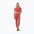 Női jóga póló Sweaty Betty All Day Wrap terrazzo red 2