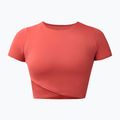 Női jóga póló Sweaty Betty All Day Wrap terrazzo red 6
