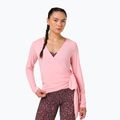 Női hosszú ujjú póló Sweaty Betty Soft Flow Studio Wear Your Way deco pink