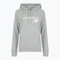 Női kapucnis pulóver New Balance Core Fleece Hoodie grey 5