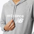 Női kapucnis pulóver New Balance Core Fleece Hoodie grey 4