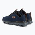 SKECHERS Glide-Step Fasten Up férfi edzőcipő navy/fekete színben 3