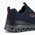 SKECHERS Glide-Step Fasten Up férfi edzőcipő navy/fekete színben 9