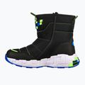 SKECHERS Mega-Craft Cuboforce gyermek túrabakancs fekete/kék/lila/lime 3