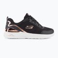 Női edzőcipő SKECHERS Skech-Air Dynamight The Halcyon fekete/rózsa arany 2