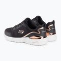 Női edzőcipő SKECHERS Skech-Air Dynamight The Halcyon fekete/rózsa arany 3