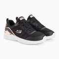 Női edzőcipő SKECHERS Skech-Air Dynamight The Halcyon fekete/rózsa arany 4