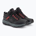 Férfi SKECHERS Go Run Trail Altitude Element fekete/szénszén futócipők 4