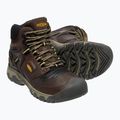 KEEN Ridge Flex Mid férfi trekking cipő barna 1026614 13