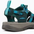 Keen Whisper Sea Moss női trekking szandál kék 1027362 9