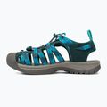 Keen Whisper Sea Moss női trekking szandál kék 1027362 10