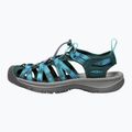 Keen Whisper Sea Moss női trekking szandál kék 1027362 12