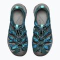 Keen Whisper Sea Moss női trekking szandál kék 1027362 13