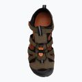 Gyerek szandálok KEEN Seacamp II CNX dark olive/gold flame 5