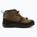 KEEN Howser II Chukka WP junior csizma sötét olíva/arany láng 2