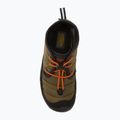 KEEN Howser II Chukka WP junior csizma sötét olíva/arany láng 5