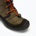 KEEN Howser II Chukka WP junior csizma sötét olíva/arany láng 7
