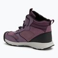 Gyerek túracipő KEEN Skua Mid WP JR black plum/plum perfect 3