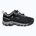 Gyermek túracipő KEEN Targhee IV Low Waterproof fekete/acél szürke 2