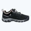 Gyermek túracipő KEEN Targhee IV Low Waterproof fekete/acél szürke 3