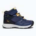 KEEN Skua Mid WP gyermek túrabakancs naval academy/yolk yellow