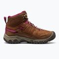 Női túracipők KEEN Targhee IV Mid Wp bison/beaujolais 3
