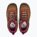 Női túracipők KEEN Targhee IV Mid Wp bison/beaujolais 5