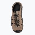 KEEN Hyperport Fisherman Leather bőr szürke/ tölgy buff férfi szandálok 6