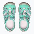 KEEN Seacamp II CNX gyermek szandál aqua/giggle pink 5