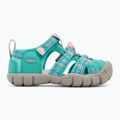 KEEN Seacamp II CNX gyermek szandál aqua/giggle pink 2