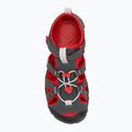 KEEN Seacamp II CNX mágnes/ piros szőnyeges junior szandálok 5