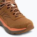 Női túracipők Keen Leiki Leather Mid Waterproof chipmunk/bison 7