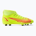 Nike Superfly 8 Club FG/MG Jr gyermek labdarúgócipő sárga CV0790-760 2