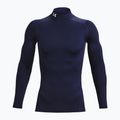 Férfi hosszú ujjú edzőfelső Under Armour Comp Mock UA Armour midnight navy/white