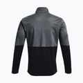 Under Armour férfi Pique Track szürke tréning pulóver 1366202 5