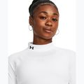 Under Armour Authentics CG Mockneck fehér/fekete női hosszú ujjú edzőruha 5