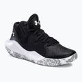 Under Armour GS Jet '21 001 fekete-fehér gyerek kosárlabda cipő UAR-3024794001-001-4.5