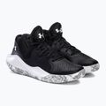 Under Armour GS Jet '21 001 fekete-fehér gyerek kosárlabda cipő UAR-3024794001-001-4.5 5