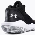 Under Armour GS Jet '21 001 fekete-fehér gyerek kosárlabda cipő UAR-3024794001-001-4.5 8