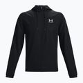 Férfi Under Armour Sportstyle Windbreaker dzseki fekete/mod szürke 5