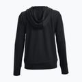 Under Armour női edzőpulóver Rival Terry Full Zip kapucnis pulóver fekete 1369853 2
