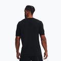 Under Armour férfi edzőpóló UA Rush Seamless Geosport SS fekete 1370441 4