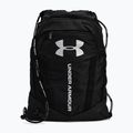 Under Armour Undeniable Sackpack 20 l fekete/fekete/metál ezüst