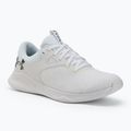 Női edzőcipő Under Armour W Charged Aurora 2 fehér/fehér/metál meleg ezüst