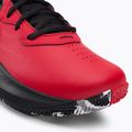 Under Armour Lockdown 6 piros férfi kosárlabda cipő 3025616-600 7