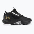 Under Armour Lockdown 6 kosárlabda cipő fekete/fekete/metál arany 2